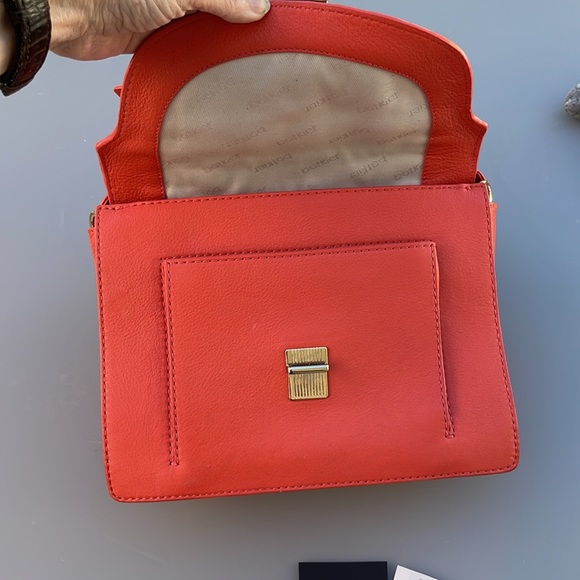 Botkier orange leather Sml Leon satchel by Botkier * EUC - Picture 6 of 13